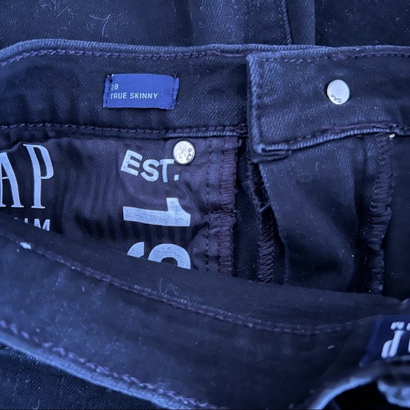 GAP true skinny jeans sz 28 - Picture 3 of 4